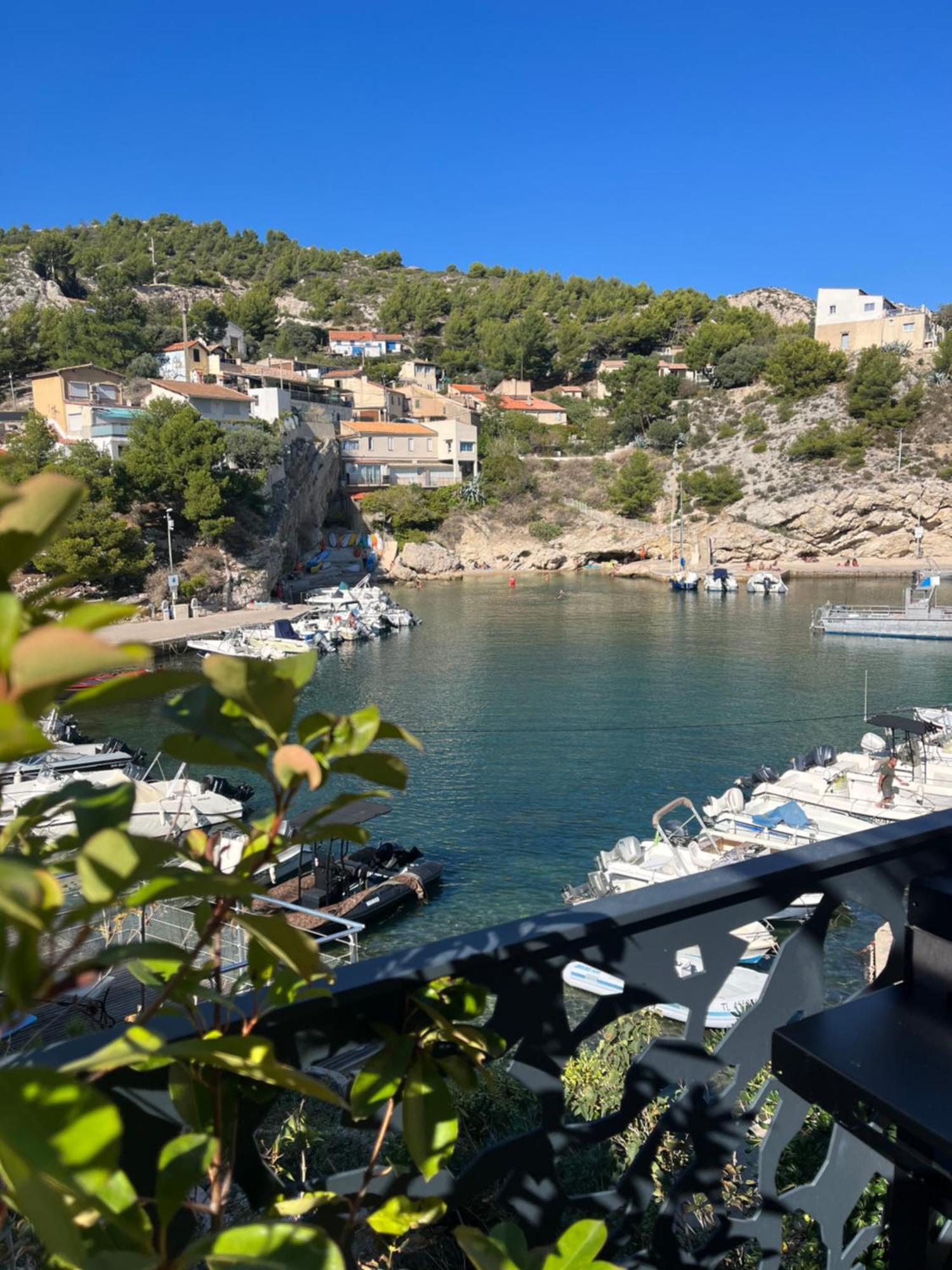 Cabanon Vue Mer L Ilette Niolon Cote Bleue Le Rove Exterior foto